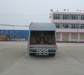 东风康霸压缩式垃圾车_湖北程力