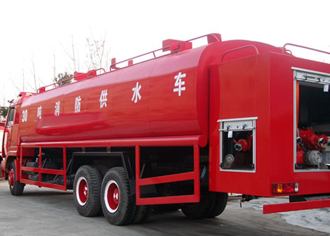 斯太尔双桥水罐消防车12-15吨图片3