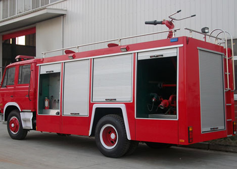 东风153水罐消防车6吨图片3